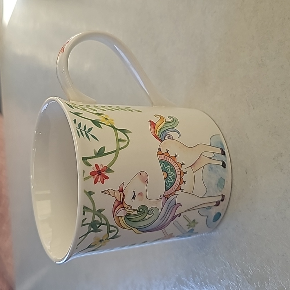 Burton and Burton Unicorn mug cup